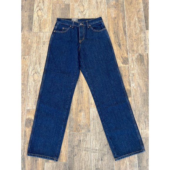 Dickies Dark Blue Jeans Denim Straight Leg Regular Fit Men's Size 28x32 NWT Work - Picture 2 of 5